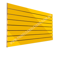 Painel Canaletado Amarelo 915mm X 2750mm